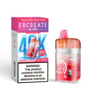 Suvaper Ebcreate Bc Pro 40k Puffs .watermelon Peach Frost Vape 40000 Disposable Device