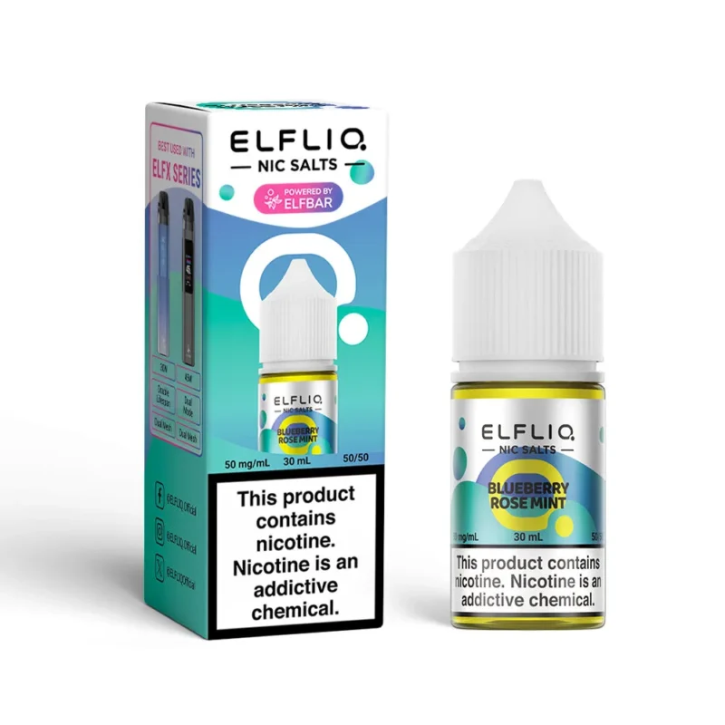 Suvaper Elfbar E Liquid 30ml Eu Warehouse Blueberry Rose Mint Disposable Vape Device