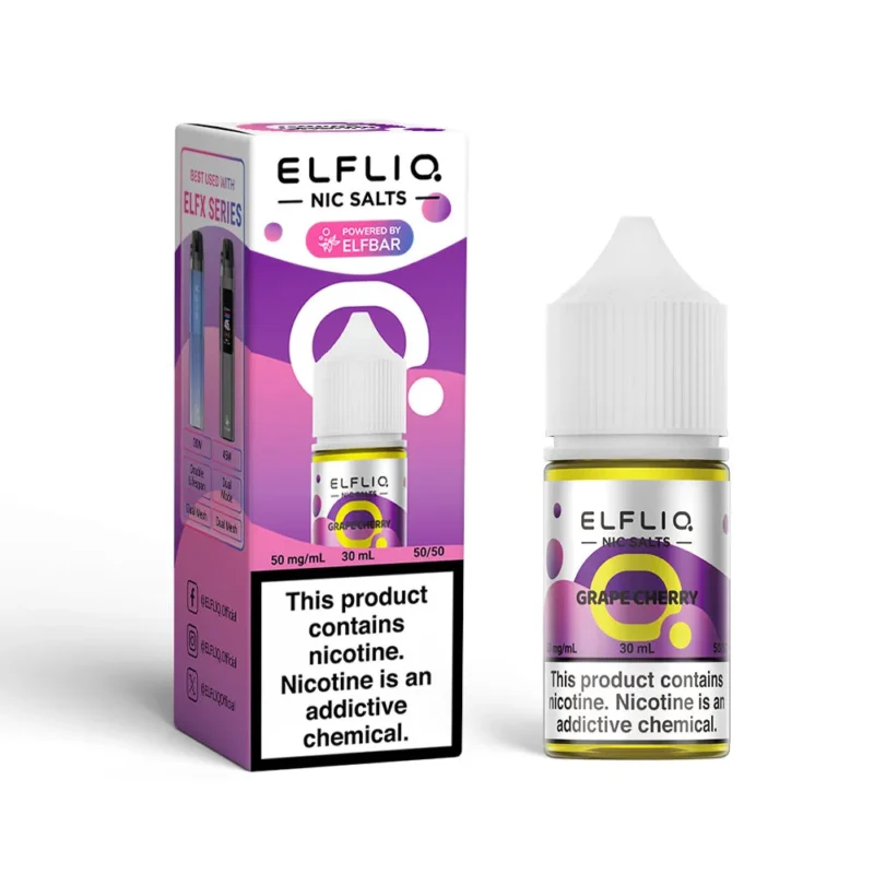 Suvaper Elfbar E Liquid 30ml Eu Warehouse Grape Cherry Disposable Vape Device