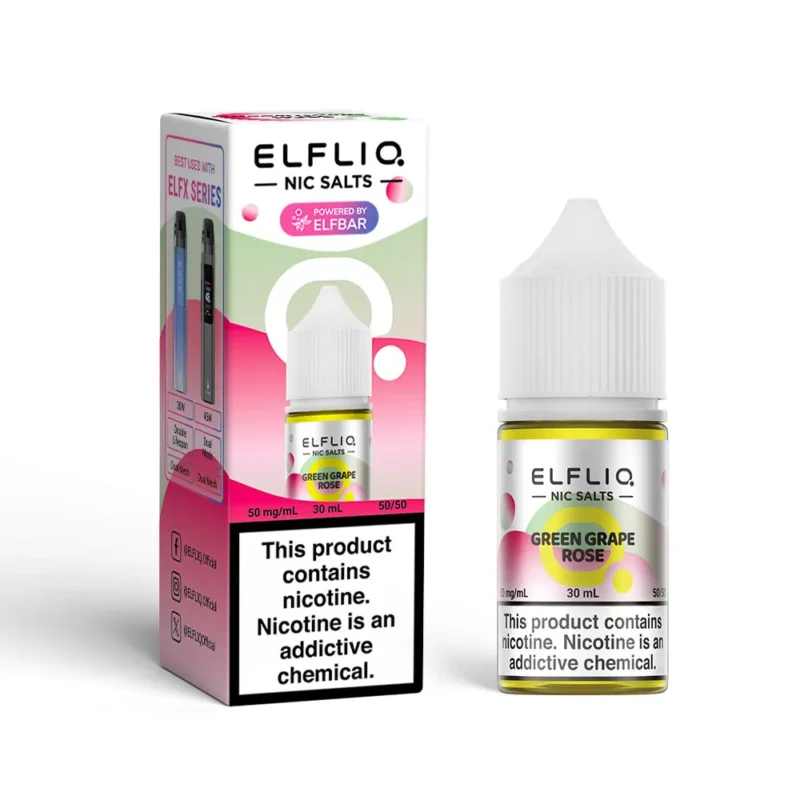 Suvaper Elfbar E Liquid 30ml Eu Warehouse Green Grape Rose Disposable Vape Device