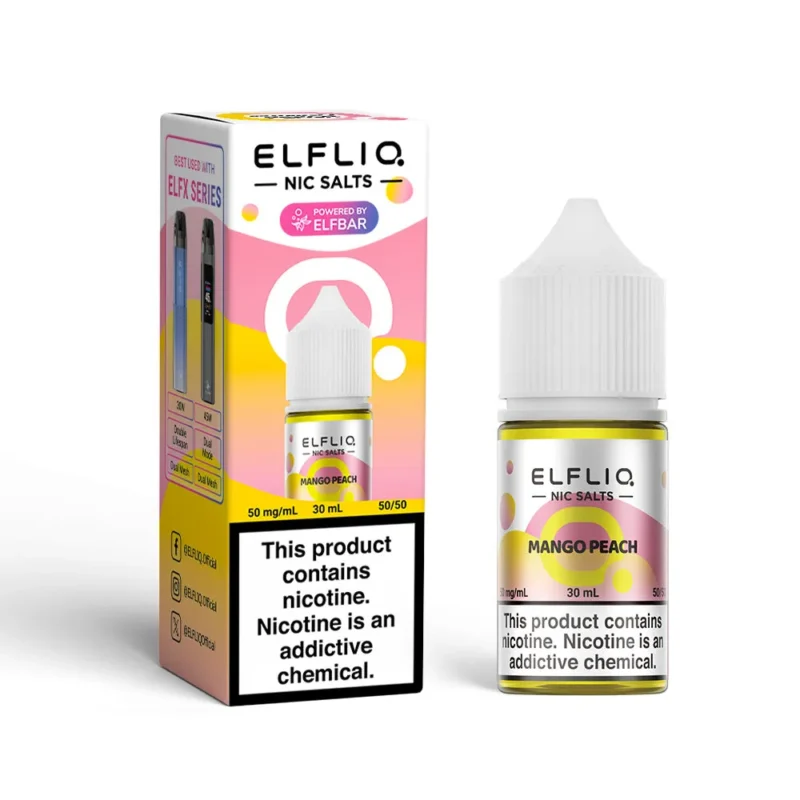 Suvaper Elfbar E Liquid 30ml Eu Warehouse Mango Peach Disposable Vape Device