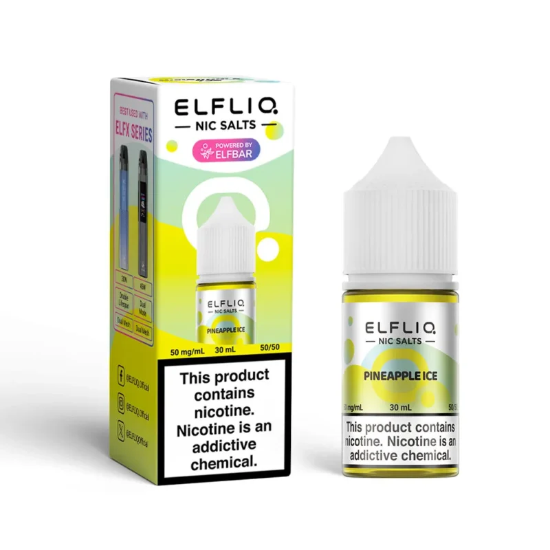 Suvaper Elfbar E Liquid 30ml Eu Warehouse Pineapple Ice Disposable Vape Device