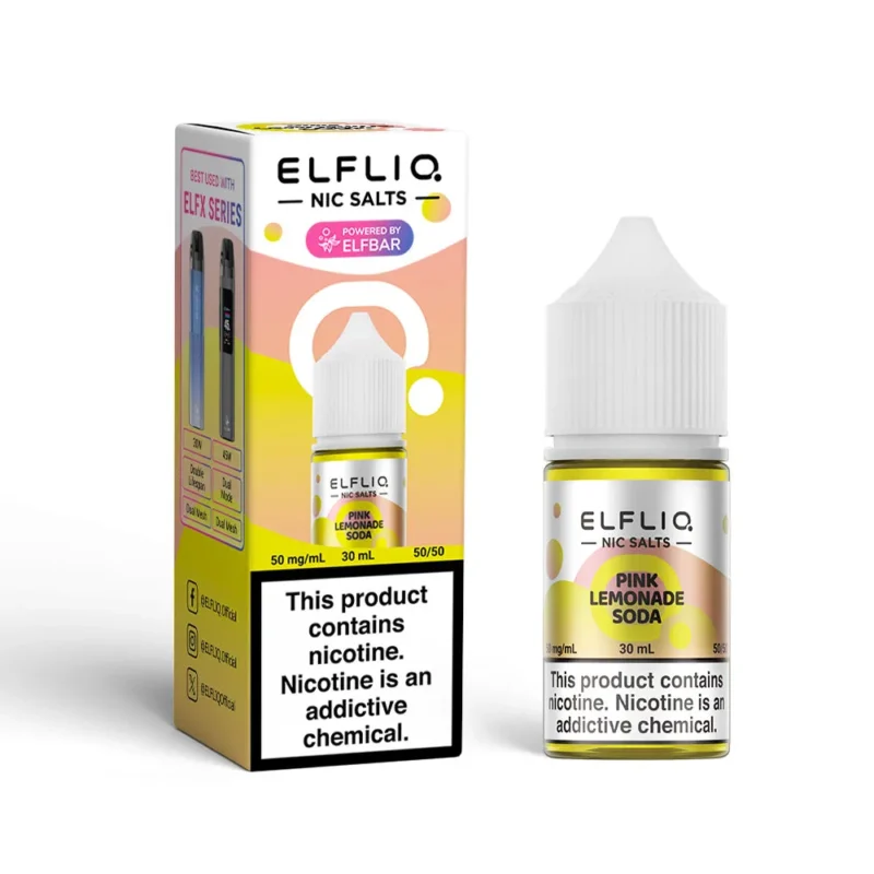Suvaper Elfbar E Liquid 30ml Eu Warehouse Pink Lemonade Soda Disposable Vape Device