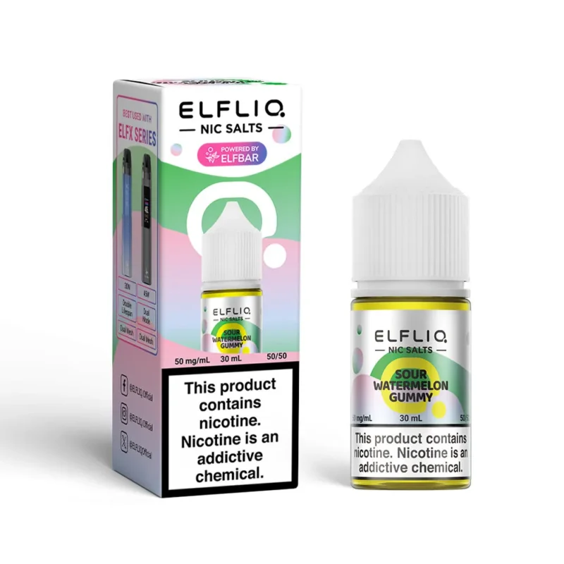 Suvaper Elfbar E Liquid 30ml Eu Warehouse Sour Watermelon Gummy Disposable Vape Device