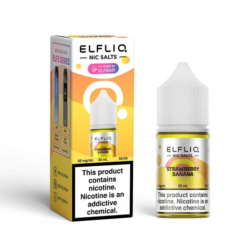 Suvaper Elfbar E Liquid 30ml Eu Warehouse Strawberry Banana Disposable Vape Device