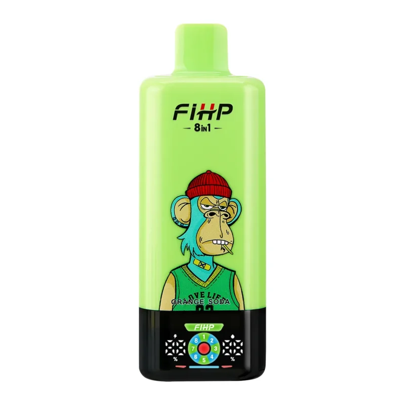 Suvaper Fihp 200000 Puffs 8 In 1 Vape 200k Orange Soda Watermelon Lemon Disposable Device
