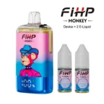 Suvaper Fihp Monkey 30000 Puffs Vape 30k Blue Razz Ice Disposable Device