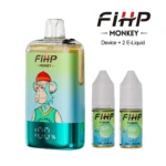 Suvaper Fihp Monkey 30000 Puffs Vape 30k Double Apple Disposable Device