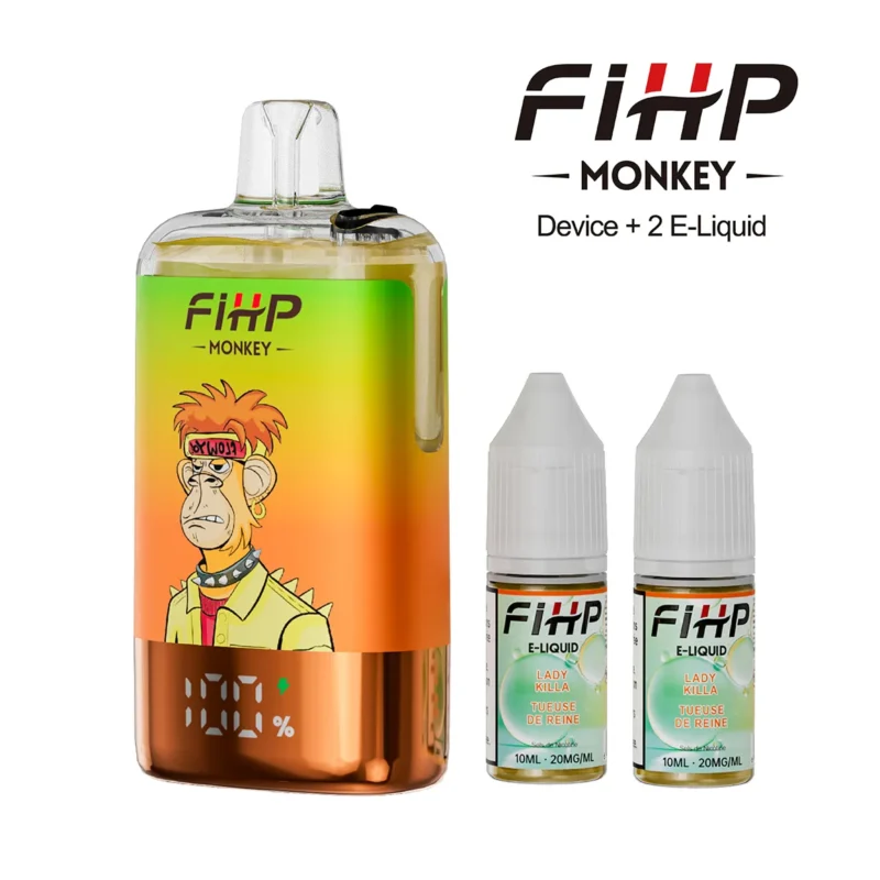 Suvaper Fihp Monkey 30000 Puffs Vape 30k Lady Killa Disposable Device