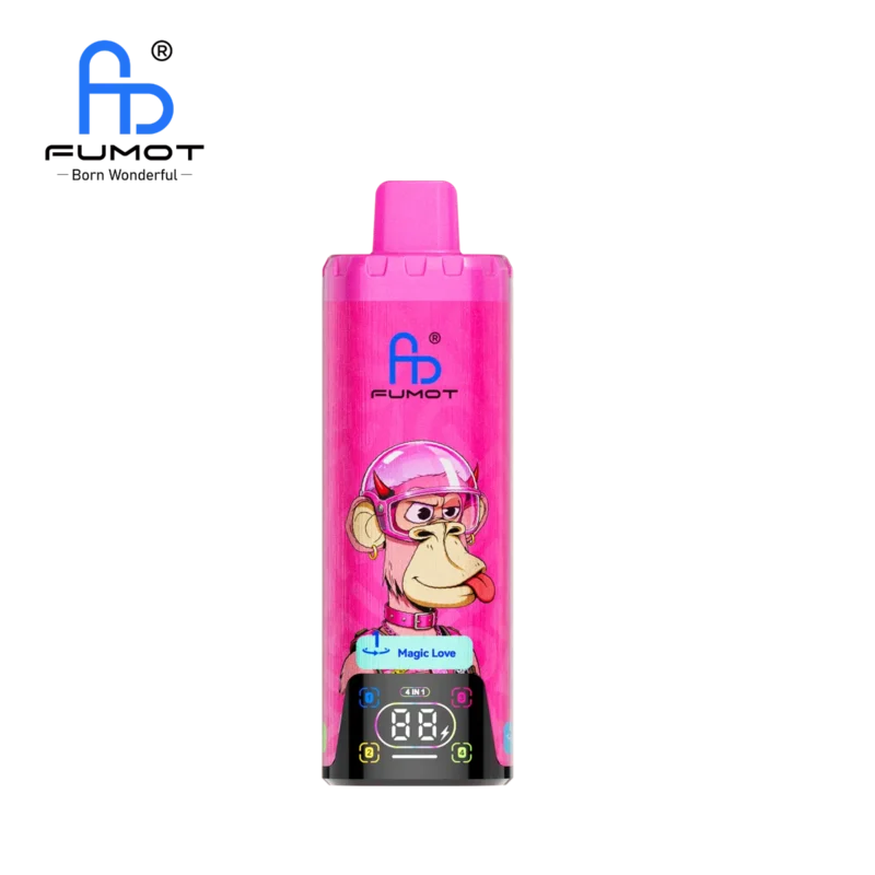 Suvaper Fumot Eco 4in 1 80k Magic Love Kiwi Passion Fruit Guava Dragonfruit Raspberry Lemon Lime Puff Disposable Vape De