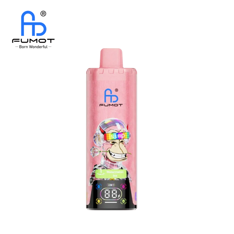 Suvaper Fumot Eco 4in 1 80k Watermelon Ice Peach Mango Lady Killer Strawberry Red Bull Puff Disposable Vape Device