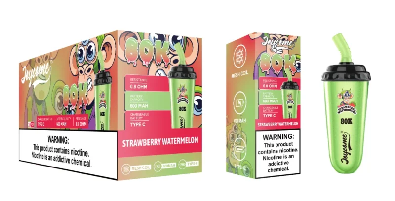 Suvaper Joycome 80k Puff 80000 Eu Warehouse Strawberry Watermelon Disposable Vape Device