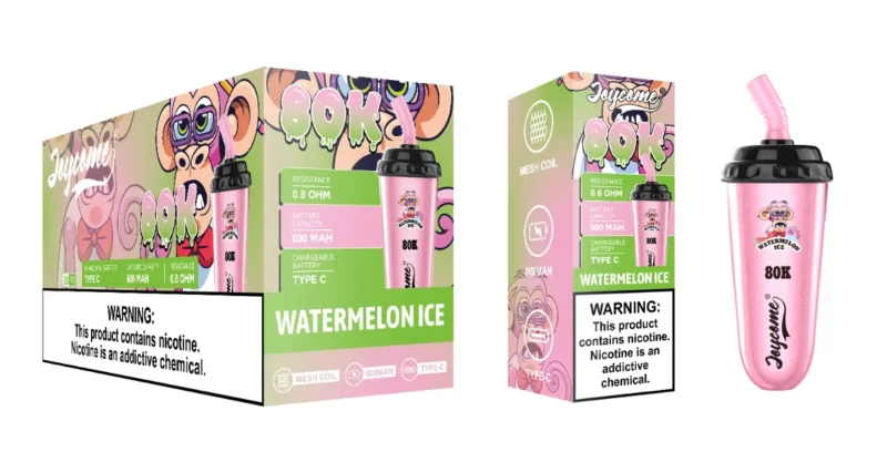 Suvaper Joycome 80k Puff 80000 Eu Warehouse Watermelon Ice Disposable Vape Device