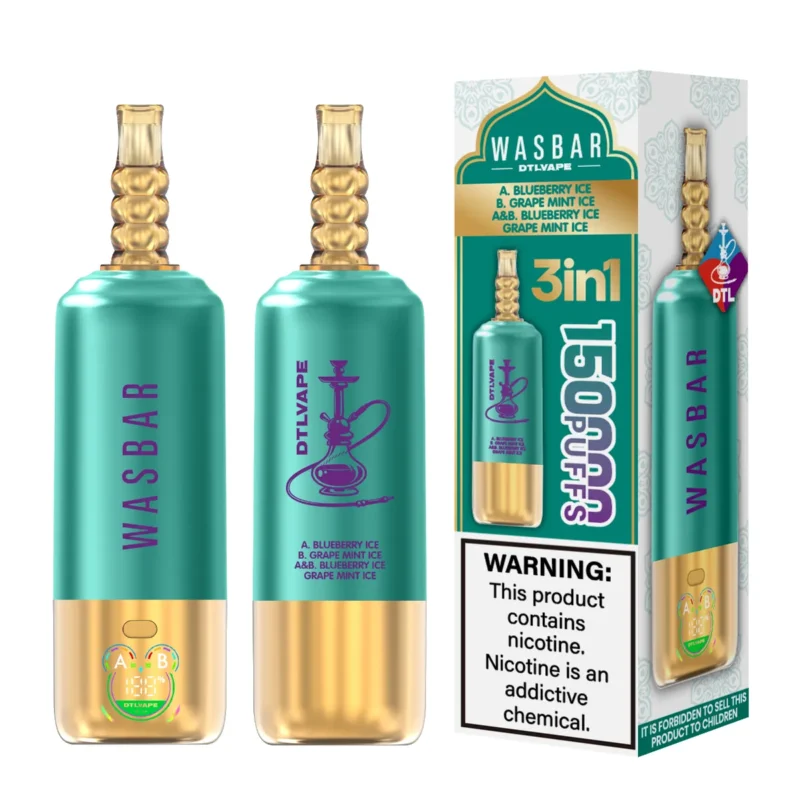 Suvaper Wasbar 150000 Puffs Vape 150k Disposable 3 In 1 04 Device