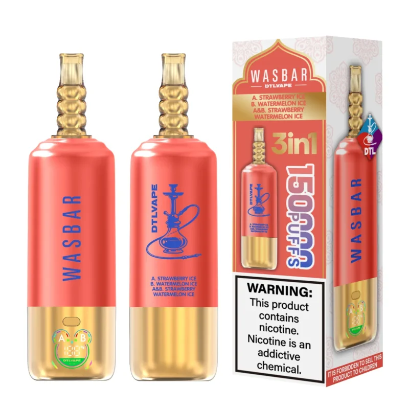 Suvaper Wasbar 150000 Puffs Vape 150k Disposable 3 In 1 08 Device