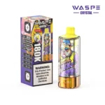 Suvaper Waspe Crystal 180k Blue Razz Lemonade Cherry Lemon Blueberryice Watermelon Peach Disposable Vape 180000 Puffs De