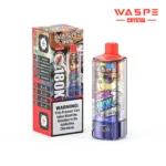 Suvaper Waspe Crystal 180k Grape Ice Strawberry Kiwi Watermelon Blue Rancher Disposable Vape 180000 Puffs Device