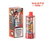 Suvaper Waspe Crystal 180k Melon Passion Fruit Sour Mango Pineapple Banana Toffee Candy Strawberry Berry Disposable Vape