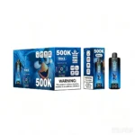 Suvaper Bang King 500k Puff 500000 Disposable Rechargeable 8 In 1 Flavors Black Dragon Ice Love 66 Mr Blue Strawberry Le