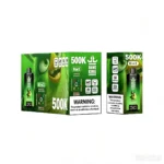 Suvaper Bang King 500k Puff 500000 Disposable Rechargeable 8 In 1 Flavors Double Mango Peach Strawberry Watermelon Vanil