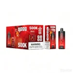 Suvaper Bang King 500k Puff 500000 Disposable Rechargeable 8 In 1 Flavors Fizzy Lemon Lime Mojito Pineapple Ice Cola Vap