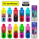 Suvaper Poco Pt 18000 Puffs 18k Disposable Vape Kiwi Pineapple Device