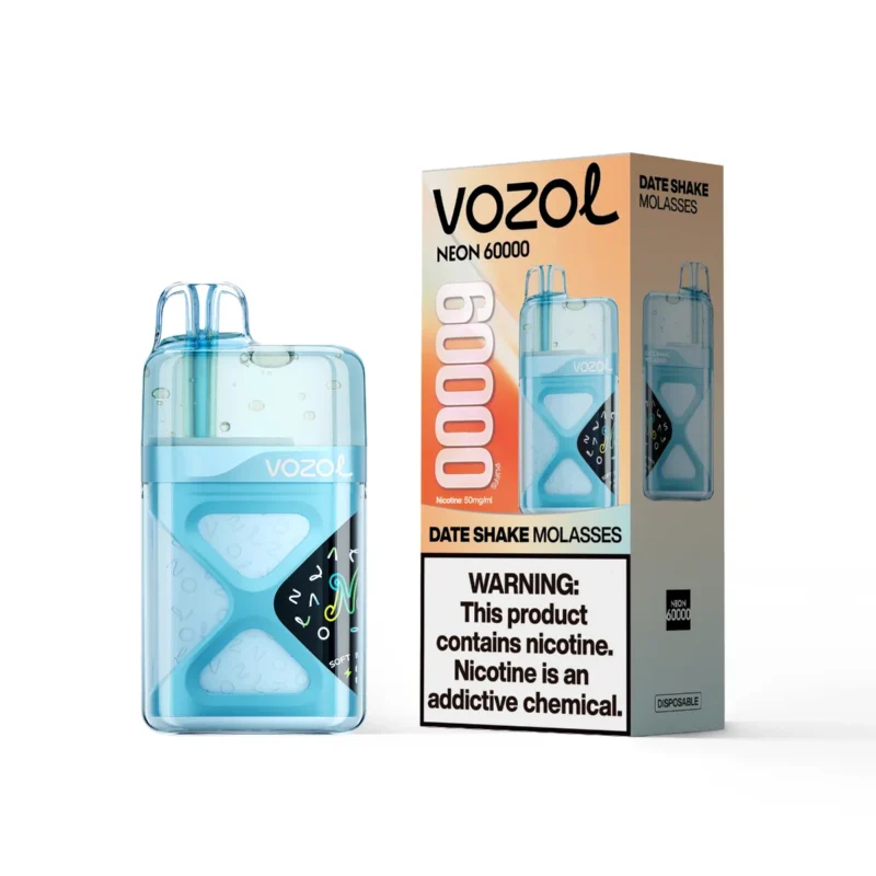 Suvaper Vozol Neon 60k Puff 60000 Disposable Vape Eu Warehouse Date Shake Molasses Device