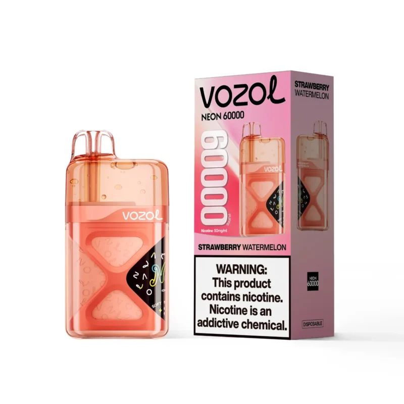 Suvaper Vozol Neon 60k Puff 60000 Disposable Vape Eu Warehouse Strawberry Watermelon Device