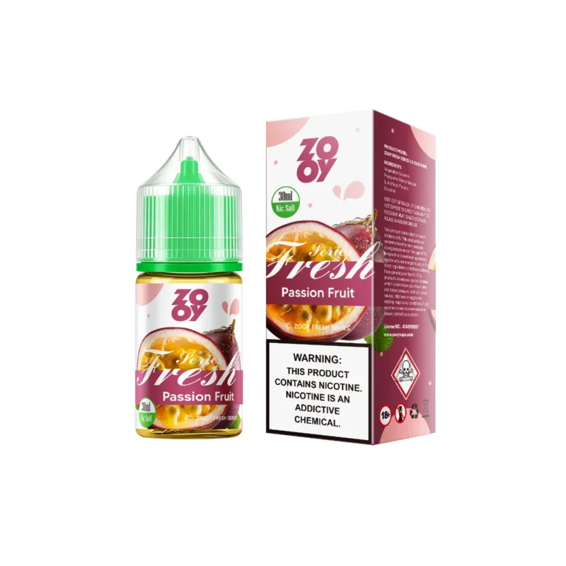 Suvaper Zooy Fresh Series E Liquid 30ml Passion Fruit Disposable Vape Device