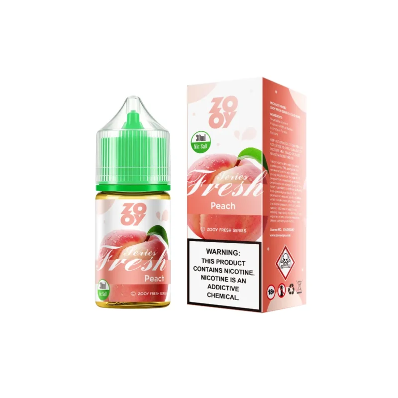 Suvaper Zooy Fresh Series E Liquid 30ml Peach Disposable Vape Device