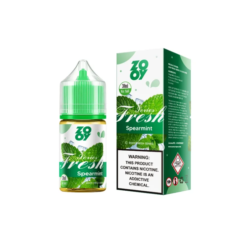 Suvaper Zooy Fresh Series E Liquid 30ml Spear Mint Disposable Vape Device