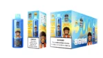 Suvaper Bang Blaze 500 000 drag, engångsprodukt, 15 smaker i ett: Red Bull, vattenmelon, bär, björn, fudge, mango, is – e-cigarett