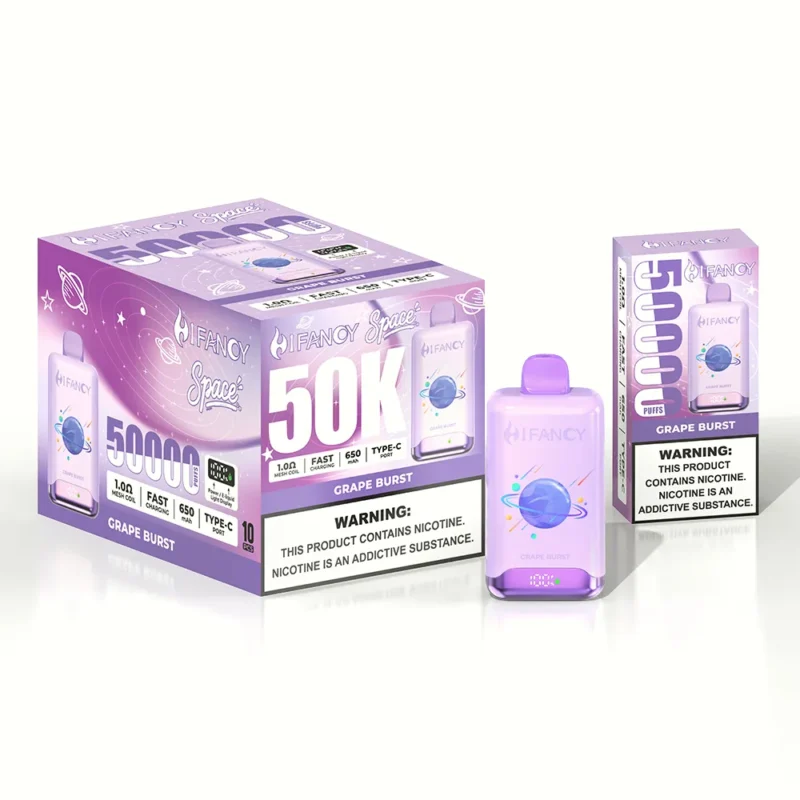 Suvaper Hifancy Space 50 000 bloss – Produktbild 072 – Engångsvapeenhet från EU-lager