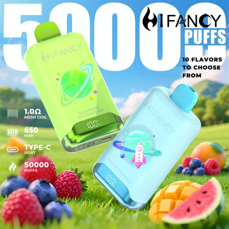 Suvaper Hifancy Space 50 000 drag – produktbild 081 – engångsvapeenhet från EU-lager