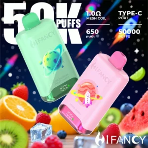 Suvaper Hifancy Space 50 000 puffar – Produktbild 089 – Engångsvapeenhet från EU-lager