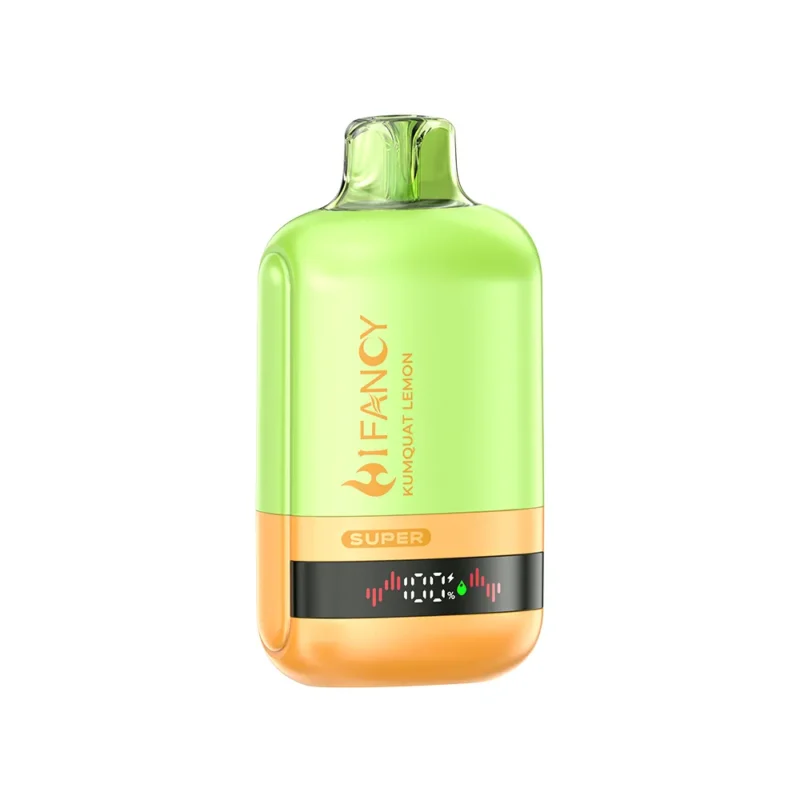 Suvaper Hifancy Super 70000 Puffs Kumquat Lemon Flavor 12 Eu Warehouse Disposable Vape Device