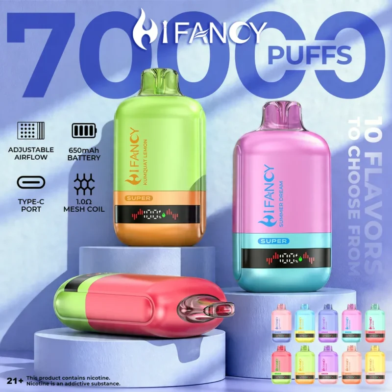 Suvaper Hifancy Super 70000 Puffs Product Gallery Image 31 Eu Warehouse Disposable Vape Device