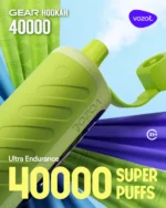 Suvaper Vozol Gear フッカー 40,000パフ バッテリー寿命延長 EU倉庫 使い捨てVAPEデバイス