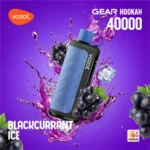Suvaper Vozol Gear フカ 40,000パフ ベイプ ブラックカラント・アイス EU倉庫 使い捨てデバイス