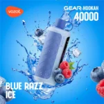 Suvaper Vozol Gear フカ 40,000パフ ベイプ ブルー・ラズ・アイス EU倉庫 使い捨てデバイス