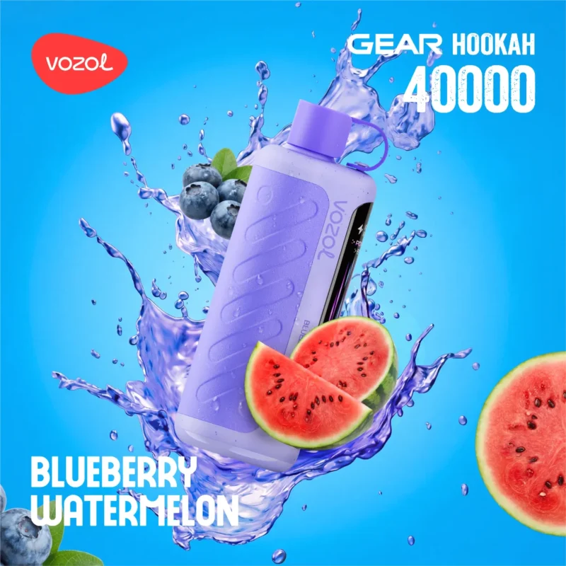 Suvaper Vozol Gear フカ 40,000パフ ベイプ ブルーベリー・スイカ EU倉庫 使い捨てデバイス