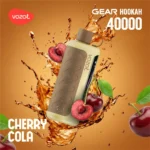 Suvaper Vozol Gear フカ 40,000パフ ベイプ チェリーコーラ EU倉庫 使い捨てデバイス