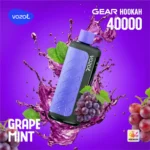 Suvaper Vozol Gear フカ 40,000パフ ベイプ グレープミント EU倉庫 使い捨てデバイス