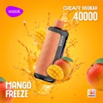Suvaper Vozol Gear フカ 40,000パフ ベイプ マンゴーフリーズ EU倉庫 使い捨てデバイス