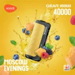 Suvaper Vozol Gear フカ 40,000パフ ベイプ モスクワ・イブニングス EU倉庫 使い捨てデバイス