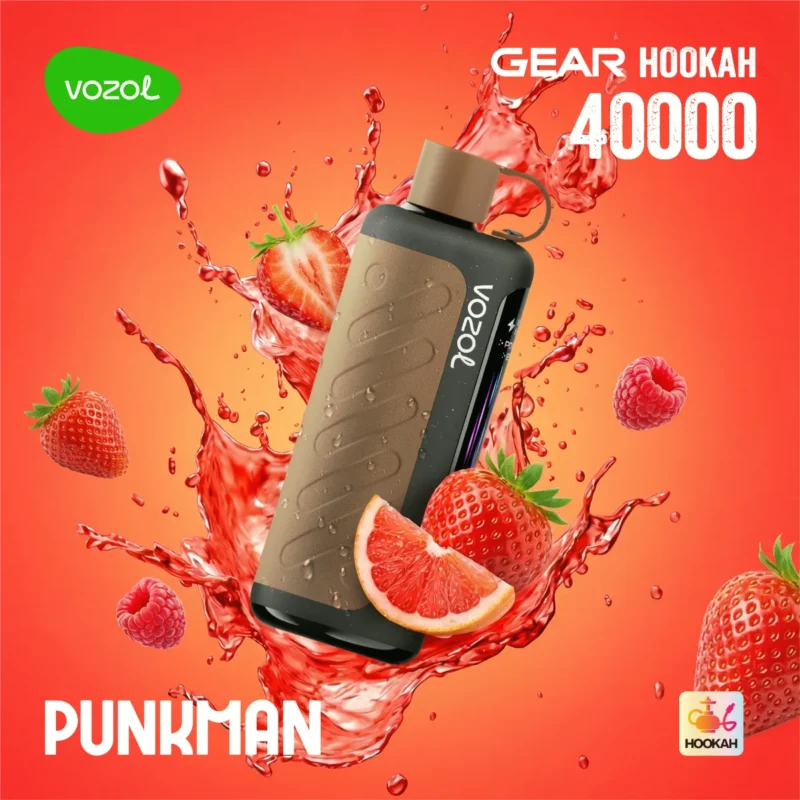 Suvaper Vozol Gear フカ 40,000パフ Vape Punkman EU倉庫 使い捨てデバイス