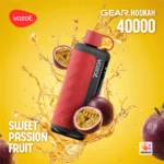 Suvaper Vozol Gear フカ 40,000パフ ベイプ スウィート・パッションフルーツ EU倉庫 使い捨てデバイス