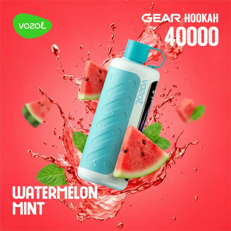 Suvaper Vozol Gear フカ 40,000パフ ベイプ スイカ・ミント 欧州倉庫 使い捨てデバイス