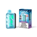 Suvaper Vozol Rave 40.000 Züge Blue Razz Ice – Produkt in kleiner Verpackung, 098 EU-Lager, Einweg-Vape-Gerät