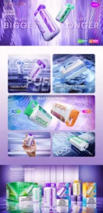 Suvaper Vozol Star 40000パフ 商品画像 008 EU倉庫 使い捨て型ベイプデバイス